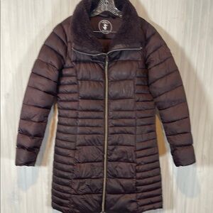 SAVE THE DUCK Purple Puffer Jacket